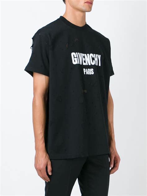 distressed givenchy t shirt